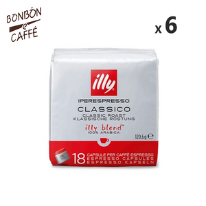 108  Capsule IPERESPRESSO gusto CLASSICO compatibili Macchina Illy