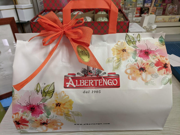 Colomba celophane Ricetta Antica Albertengo 1 Kg (selezionare nella tendina l'opzione -SI- se la si desidera inserita nella borsa regalo)