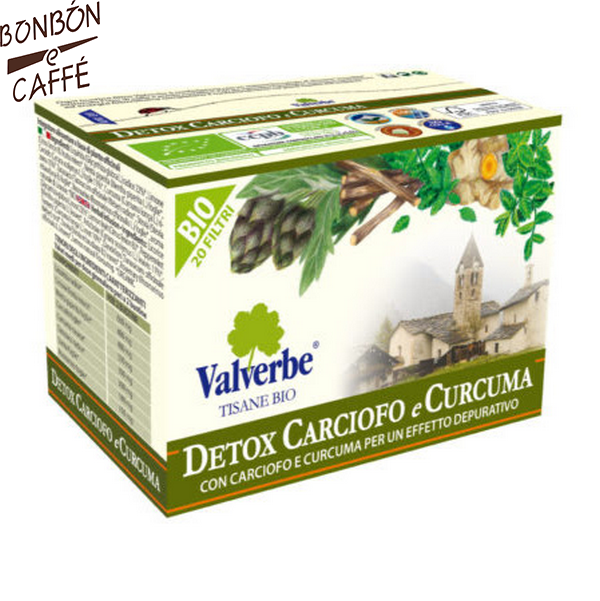 Tisana Detox Carciofo e Curcuma   -20 bustine